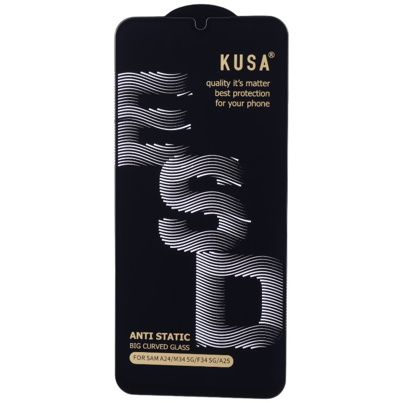 گلس آنتی استاتیک Kusa Big Curved سامسونگ Galaxy A25