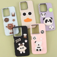 قاب Fashion Case شیائومی Redmi 13C / Poco C65 طرح برجسته