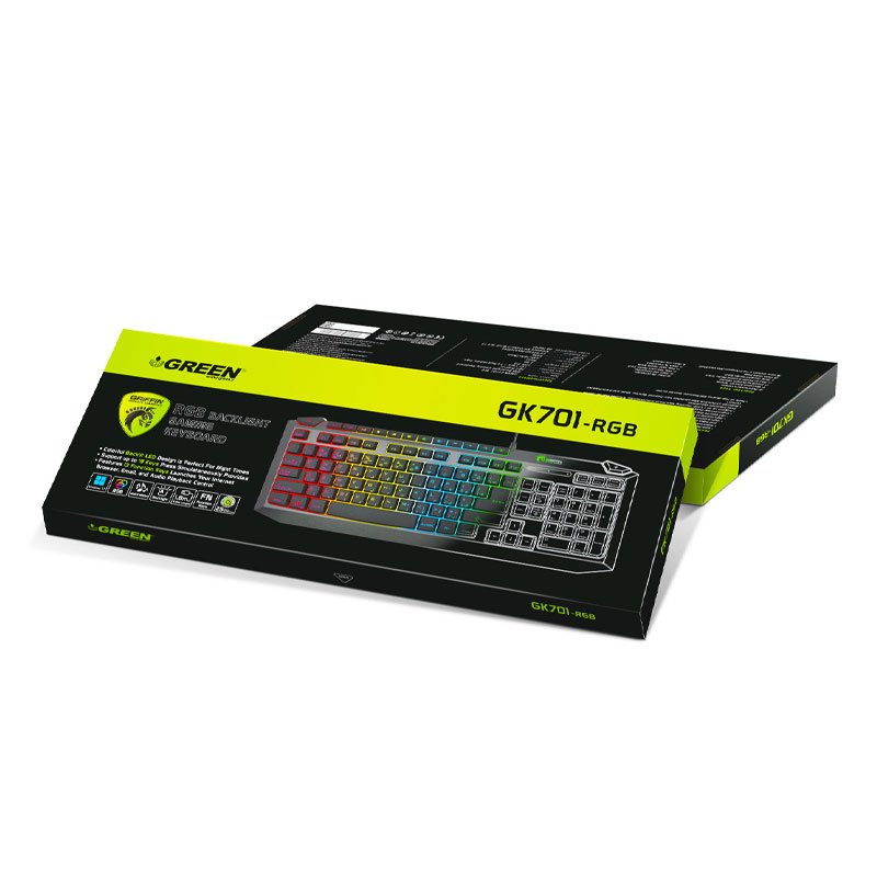 کیبورد گیمینگ گرین GK701-RGB