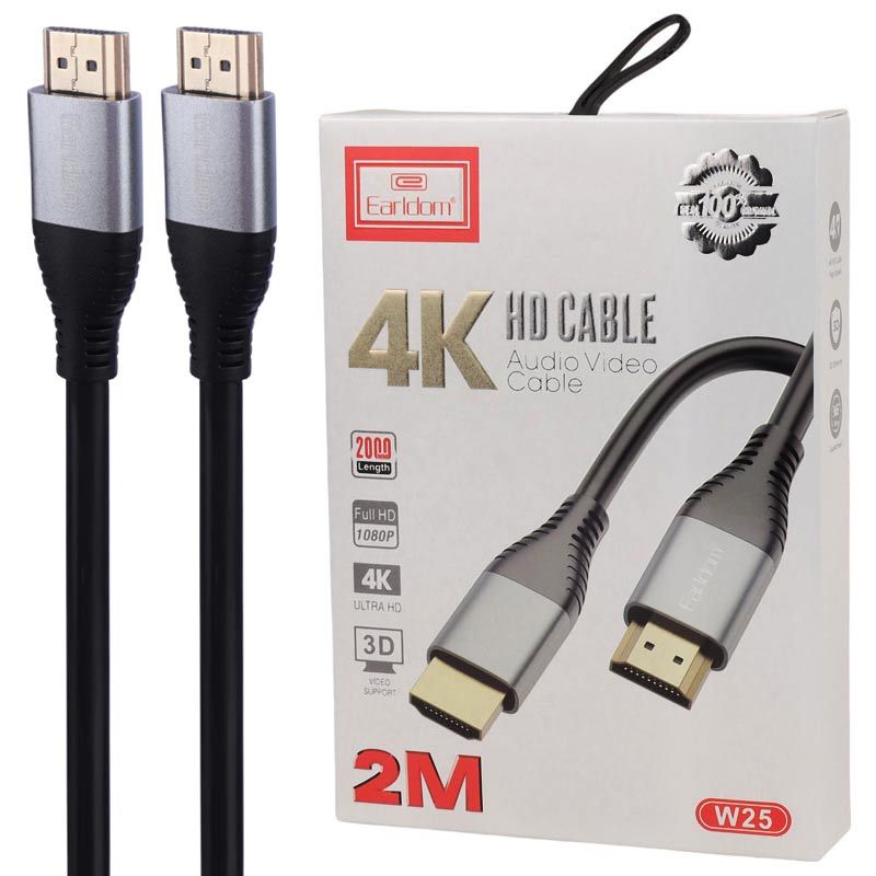 کابل HDMI 4K ارلدام ET-W25 طول 2 متر