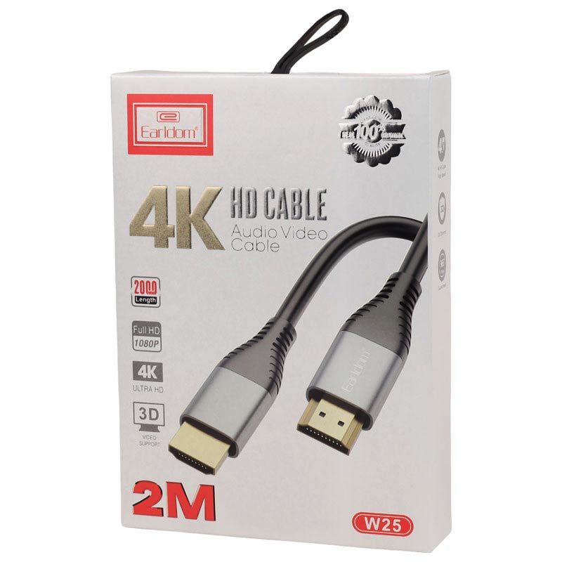 کابل HDMI 4K ارلدام ET-W25 طول 2 متر