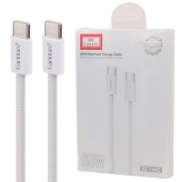 کابل تبدیل فست شارژ Earldom EC-144C Type-C To Type-C 60W 1m