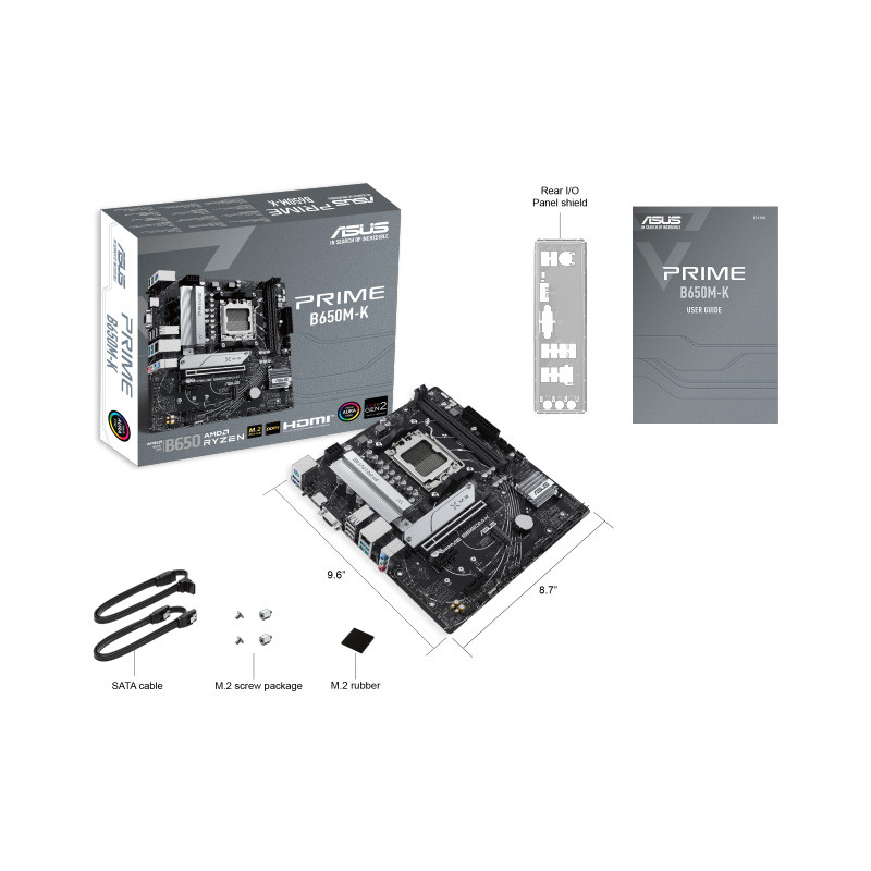 مادربرد ایسوس Prime B650M-K DDR5