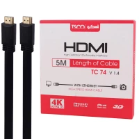 کابل تسکو فلت TSCO HDMI TC-74 3D 5m