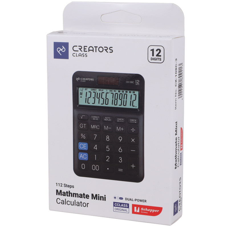 ماشین حساب Creators Class Mathmate Mini CX-108C-3
