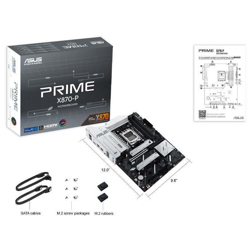 مادربرد ایسوس ASUS PRIME X870-P DDR5 AM5