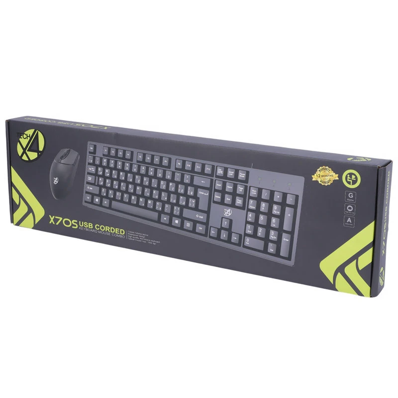 کیبورد و موس ایکس فورتک X70S