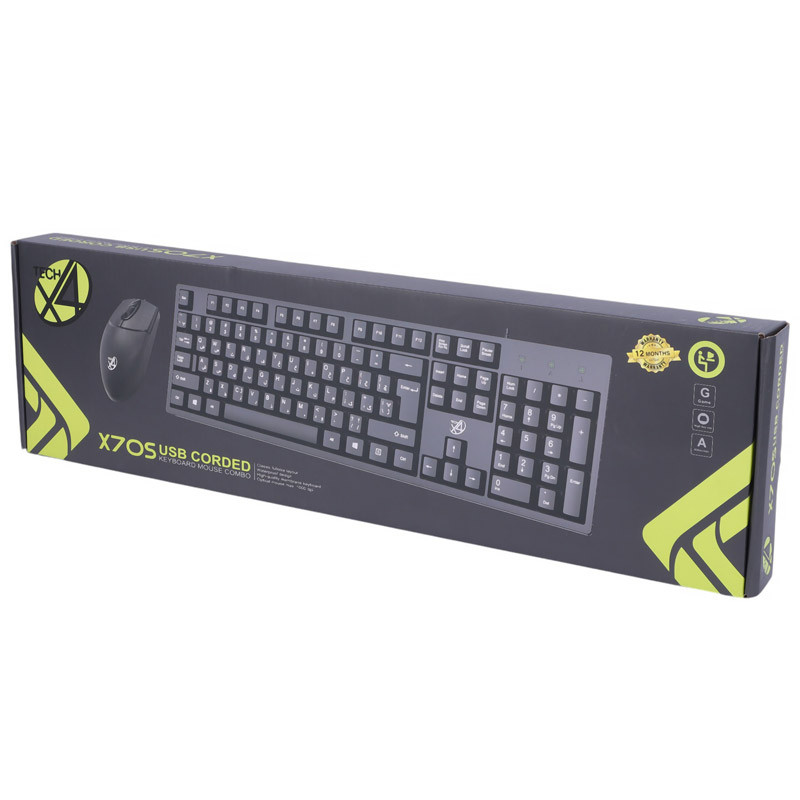کیبورد و موس ایکس فورتک X70S