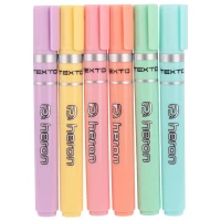 ماژیک هایلایت هرون Heron Texto Pastel بسته 6 عددی