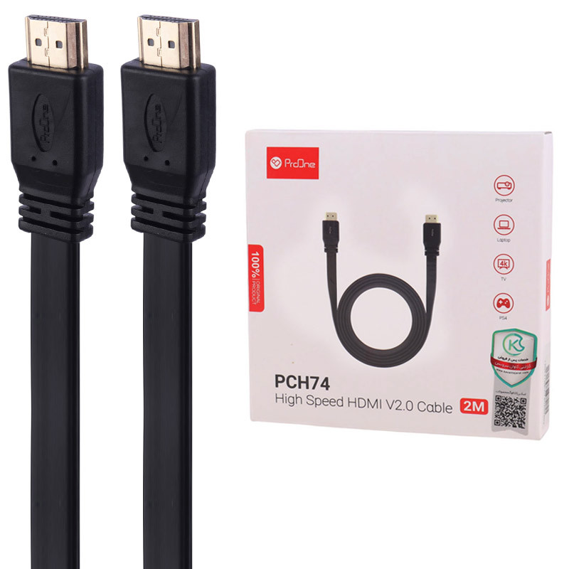 کابل HDMI 4K پرووان PCH74 طول 2 متر