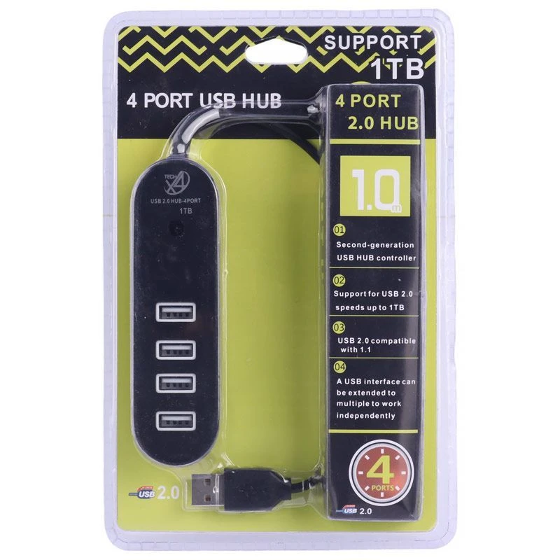 هاب 4 پورت USB 2.0 ایکس فورتک X402