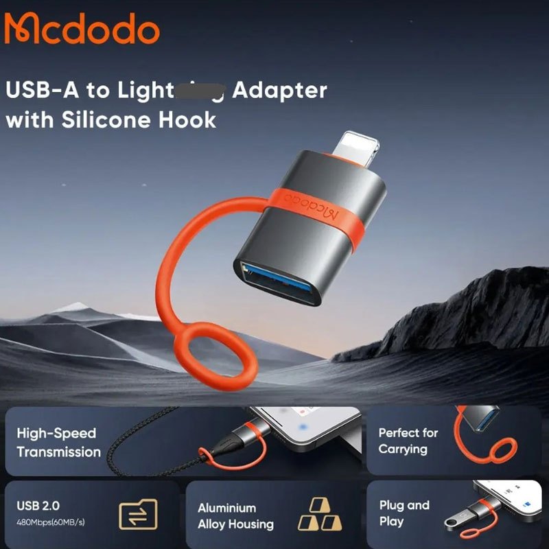 تبدیل Mcdodo OT-260 OTG USB To Lightning