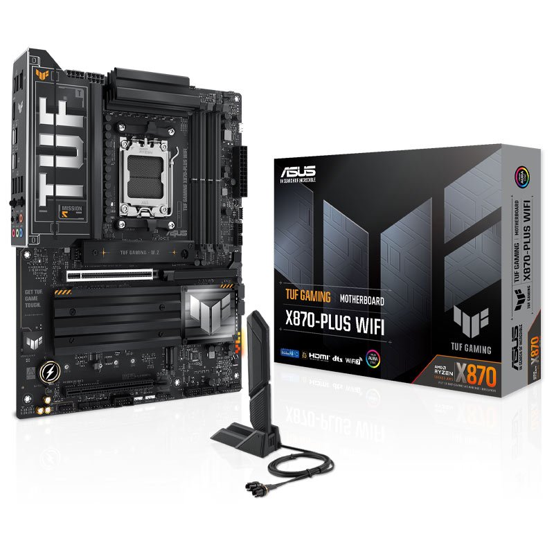 مادربرد گیمینگ ایسوس ASUS TUF GAMING X870-PLUS WIFI DDR5 AM5