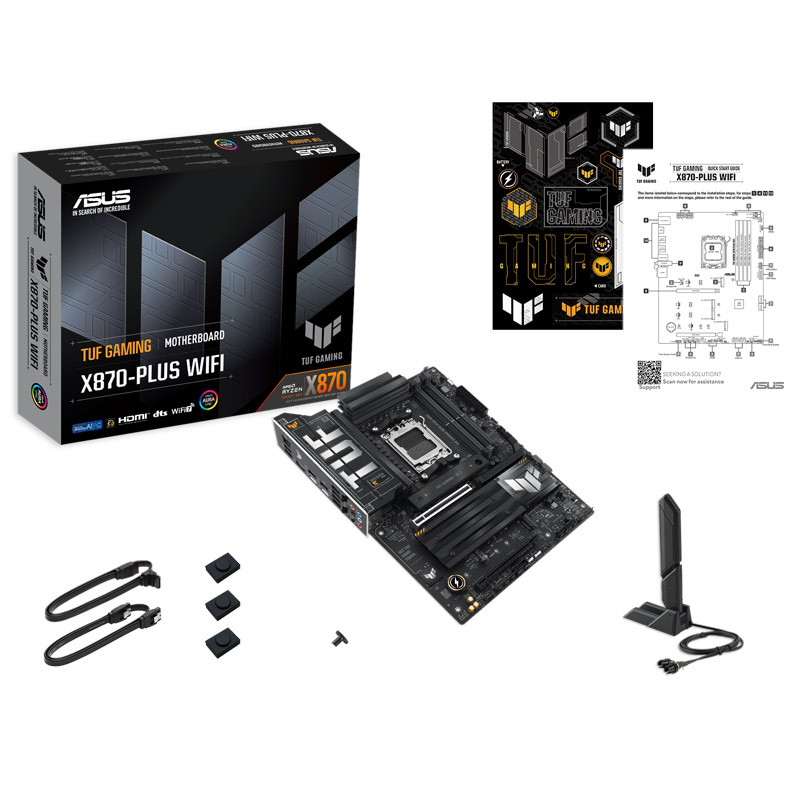 مادربرد گیمینگ ایسوس ASUS TUF GAMING X870-PLUS WIFI DDR5 AM5