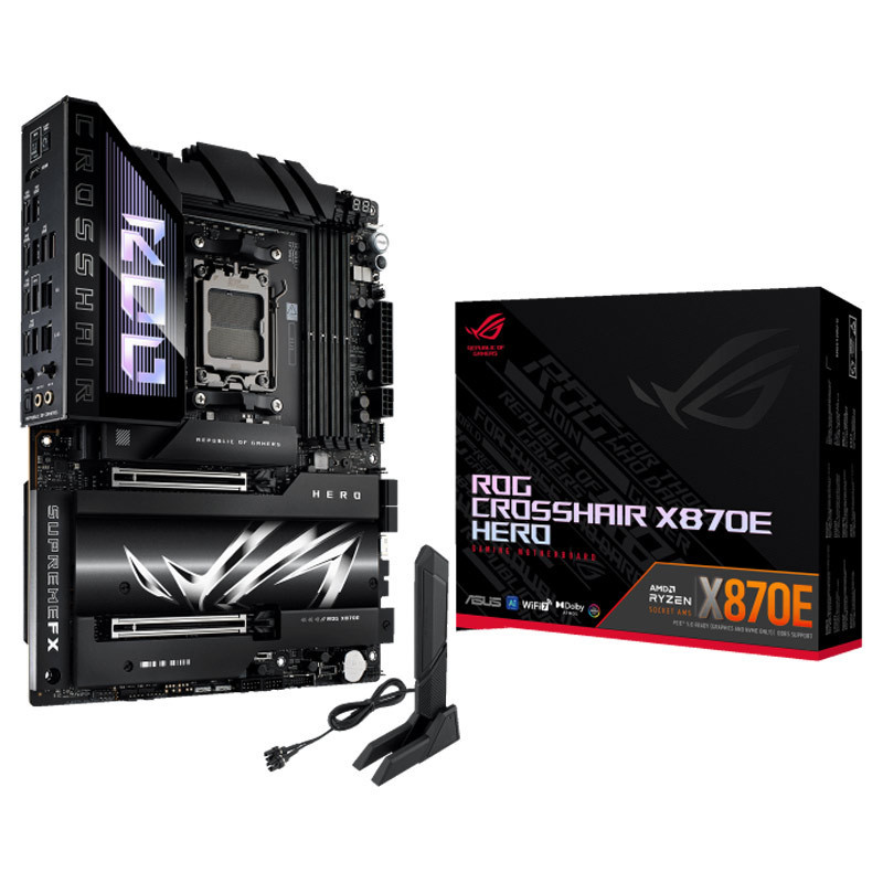 مادربرد ایسوس ROG CROSSHAIR X870E HERO DDR5