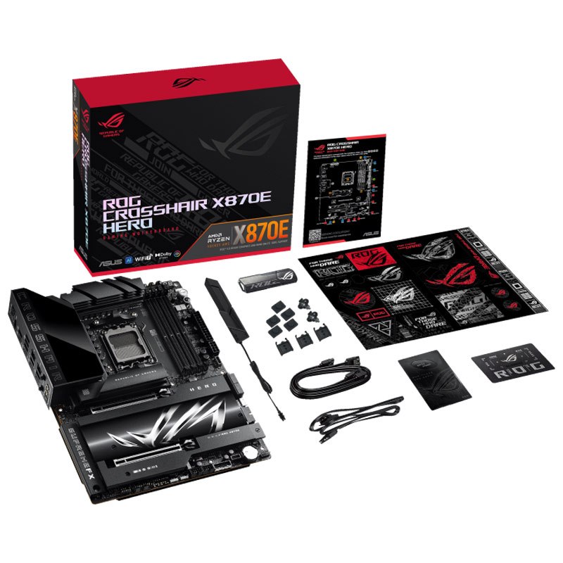 مادربرد ایسوس ASUS ROG CROSSHAIR X870E HERO DDR5 AM5