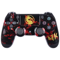 دسته بازی بی سیم SONY PlayStation 4 DualShock 4 High Copy طرح Mortal combat کد 3