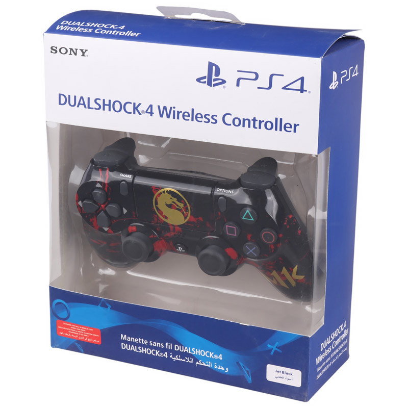 دسته بازی بی سیم SONY PlayStation 4 DualShock 4 High Copy طرح Mortal combat کد 3