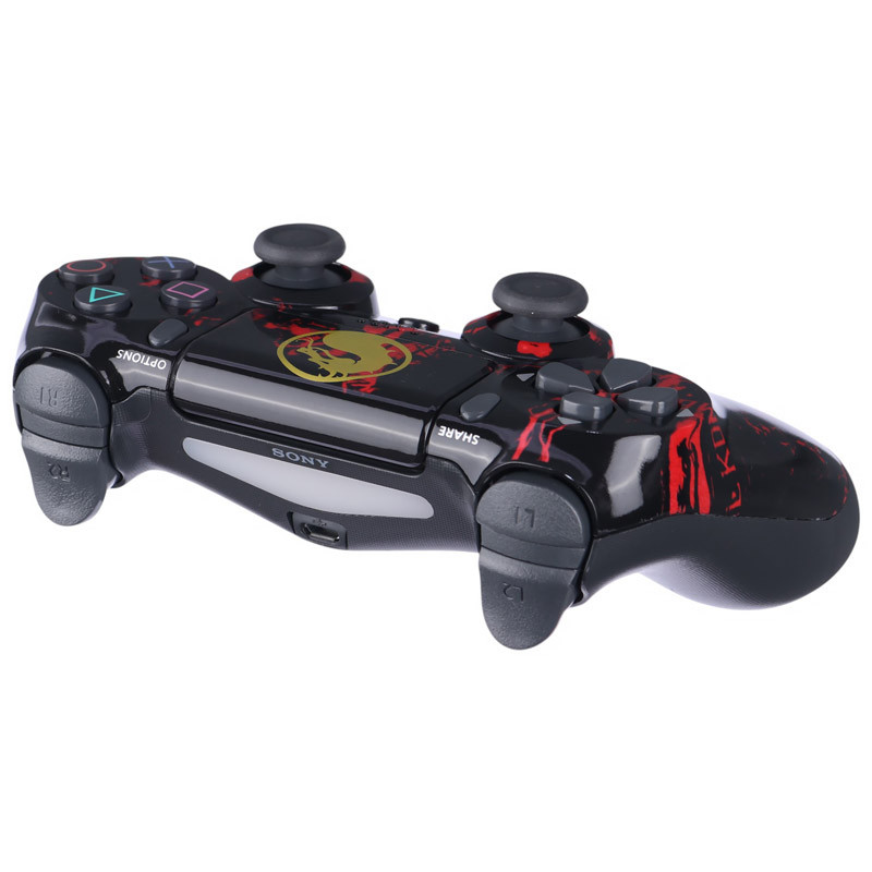 دسته بازی بی سیم SONY PlayStation 4 DualShock 4 High Copy طرح Mortal combat کد 3