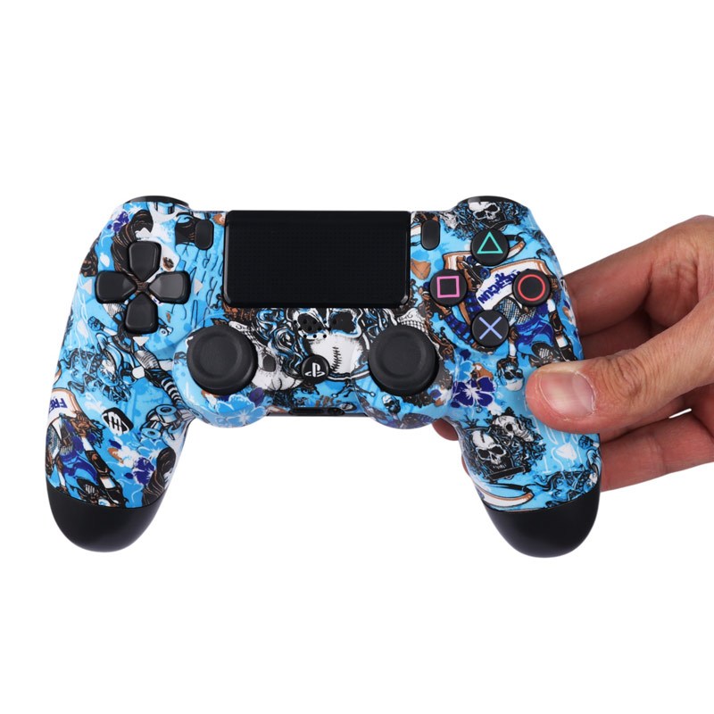 دسته بی سیم SONY PlayStation 4 DualShock 4 High Copy طرح اسکلت کد 2