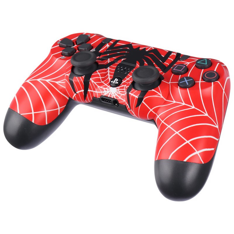 دسته بازی بی سیم SONY PlayStation 4 DualShock 4 High Copy طرح Spider Man کد 8