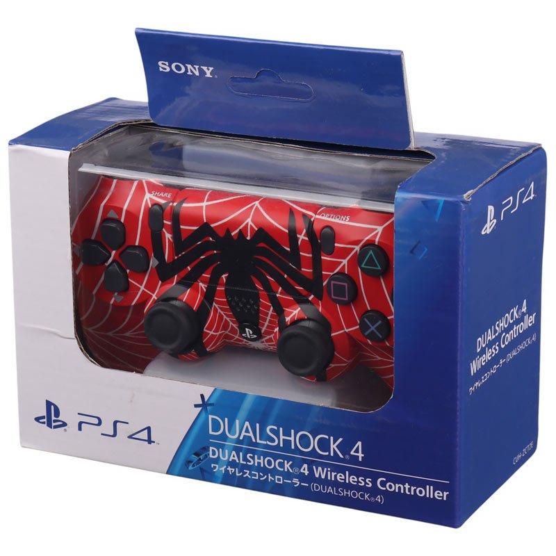 دسته بازی بی سیم SONY PlayStation 4 DualShock 4 High Copy طرح Spider Man کد 8