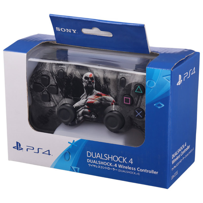 دسته بازی بی سیم SONY PlayStation 4 DualShock 4 High Copy طرح God of War کد 7