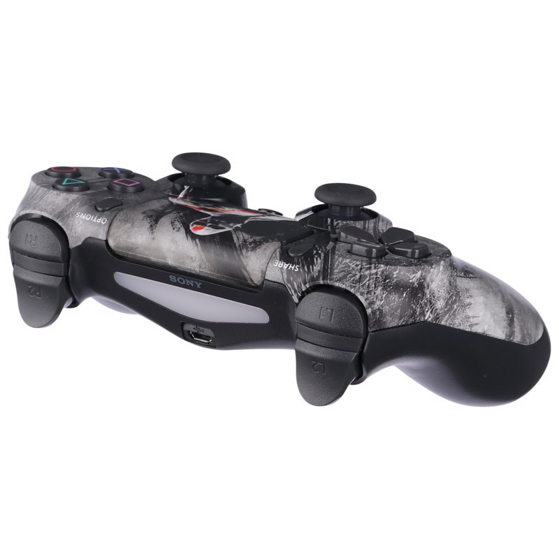 دسته بازی بی سیم SONY PlayStation 4 DualShock 4 High Copy طرح God of War کد 7