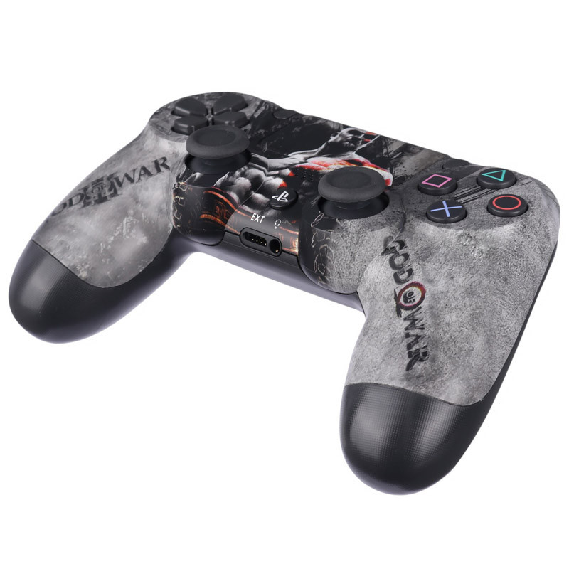 دسته بازی بی سیم SONY PlayStation 4 DualShock 4 High Copy طرح God of War کد 7