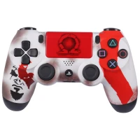 دسته بازی بی سیم SONY PlayStation 4 DualShock 4 High Copy طرح God Of War کد 2