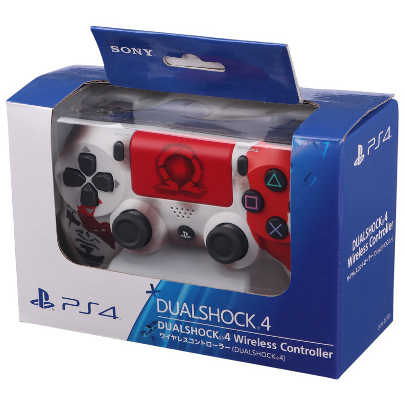 دسته بازی بی سیم SONY PlayStation 4 DualShock 4 High Copy طرح God Of War کد 2