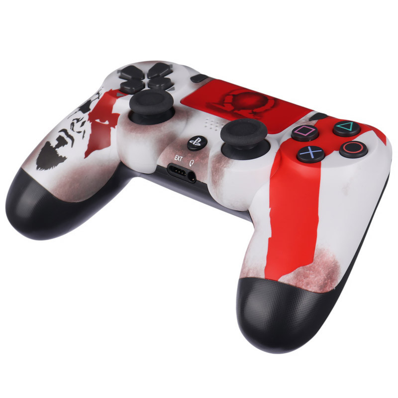 دسته بازی بی سیم SONY PlayStation 4 DualShock 4 High Copy طرح God Of War کد 2