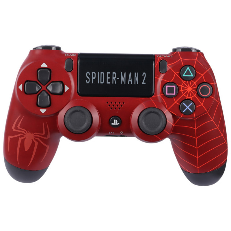 دسته بازی بی سیم SONY PlayStation 4 DualShock 4 High Copy طرح Spider Man 2