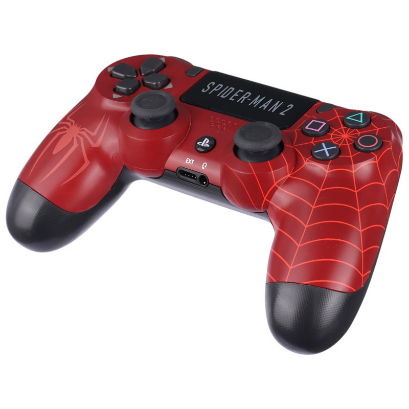 دسته بازی بی سیم SONY PlayStation 4 DualShock 4 High Copy طرح Spider Man 2