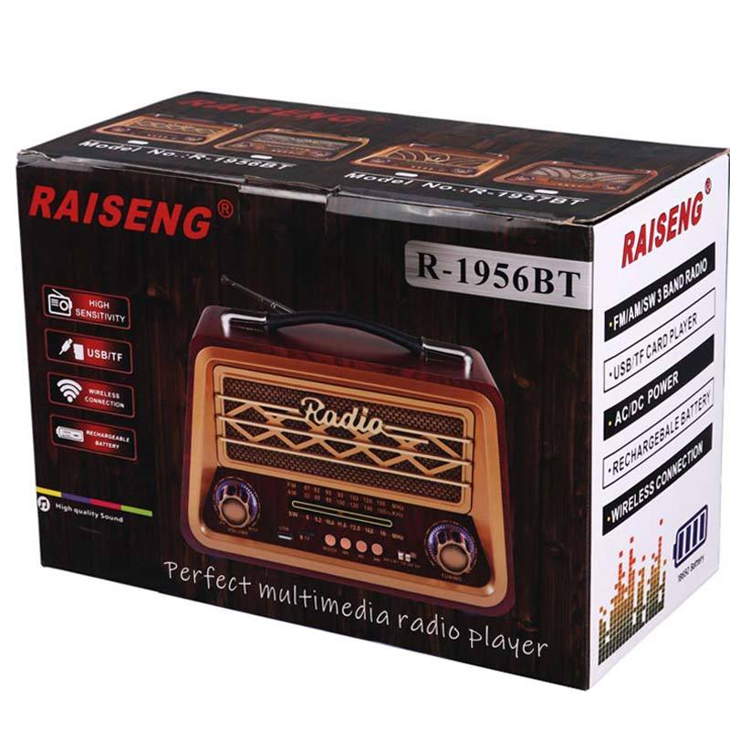 رادیو اسپیکر بلوتوثی رم و فلش خور Raiseng R-1956BT