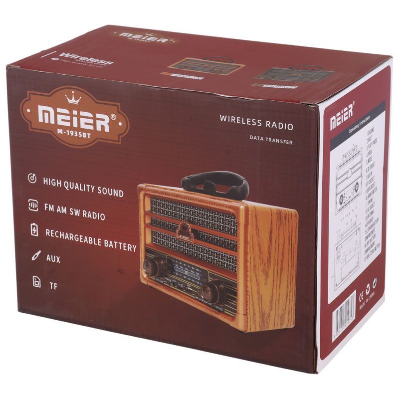 رادیو اسپیکر بلوتوثی رم و فلش خور Meier M-1935BT