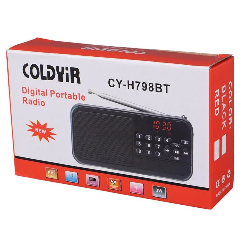 رادیو اسپیکر رم خور Coldyir CY-H798BT