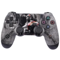 دسته بازی بی سیم SONY PlayStation 4 DualShock 4 High Copy طرح God of War کد 7