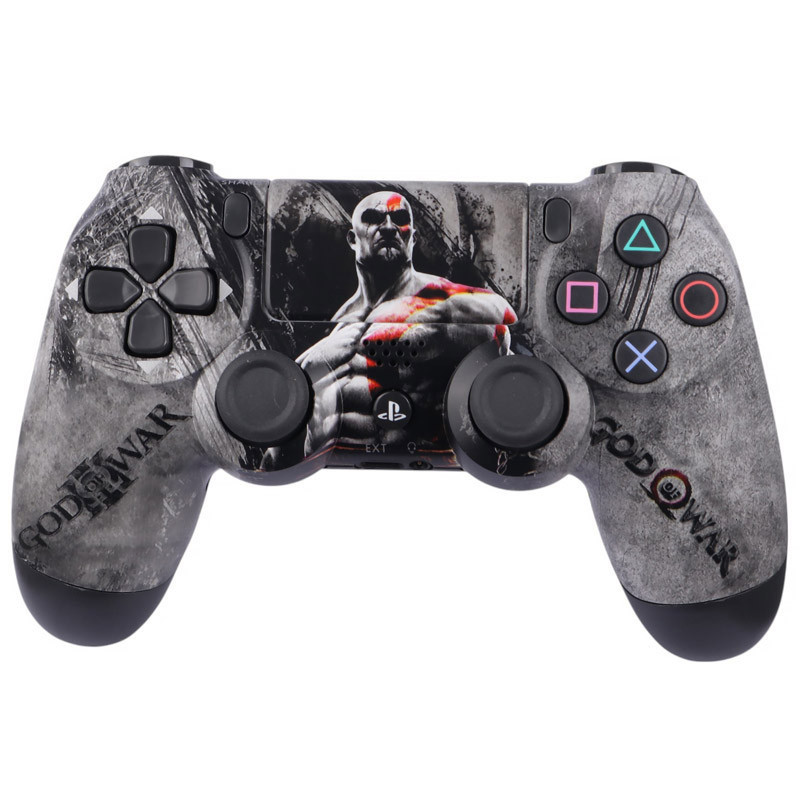 دسته بازی بی سیم SONY PlayStation 4 DualShock 4 High Copy طرح God of War کد 7
