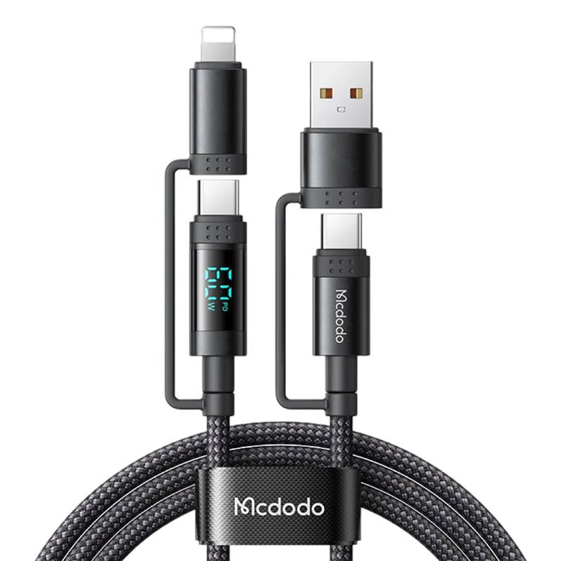کابل تبدیل فست شارژ Mcdodo CA-199 QC PD 60W 1.2m