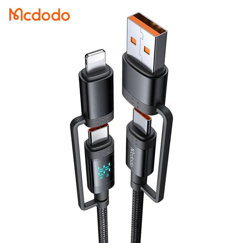 کابل تبدیل فست شارژ Mcdodo CA-199 QC PD 60W 1.2m