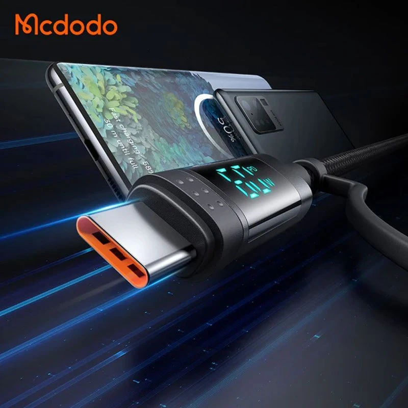 کابل تبدیل فست شارژ Mcdodo CA-199 QC PD 60W 1.2m