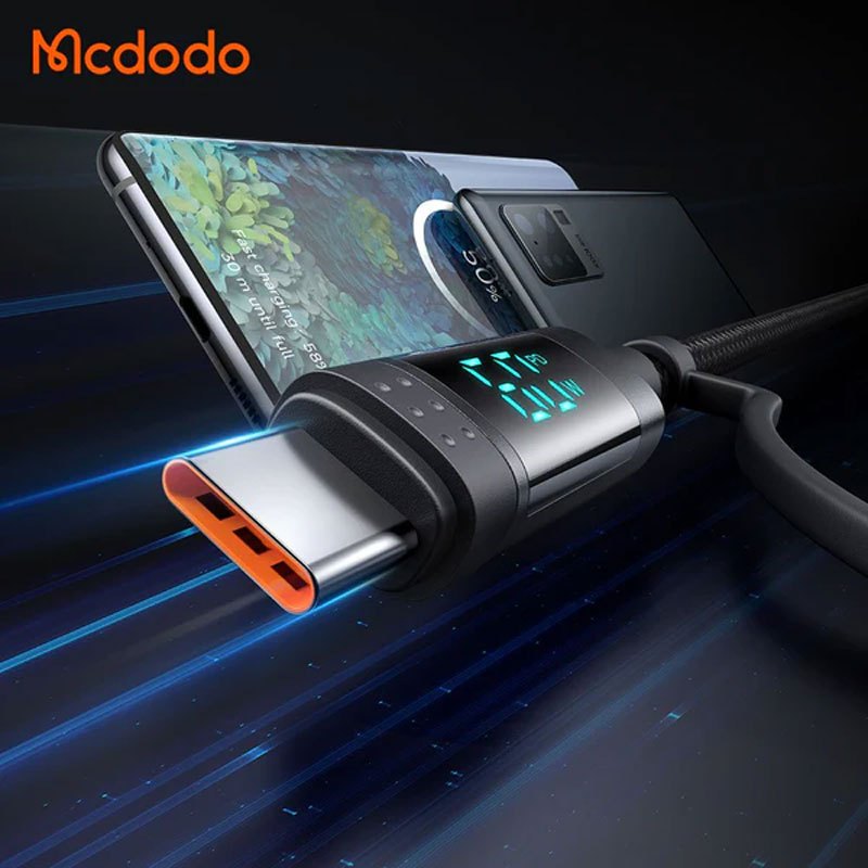 کابل تبدیل فست شارژ Mcdodo CA-199 QC PD 60W 1.2m