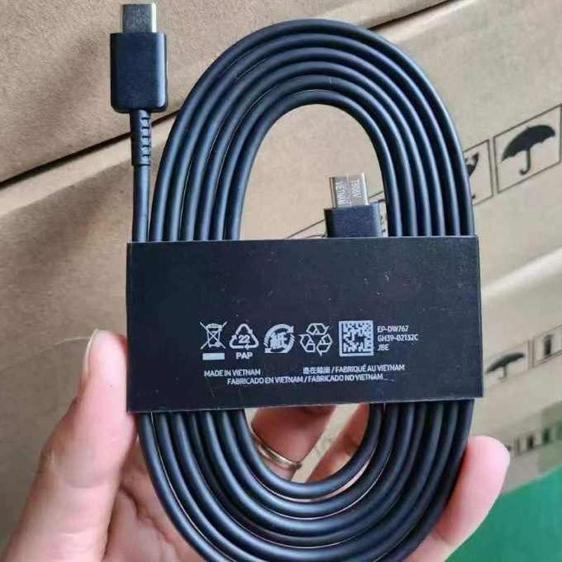 کابل تبدیل Samsung S23 EP-DW767 Type-C To Type-C 1.8m