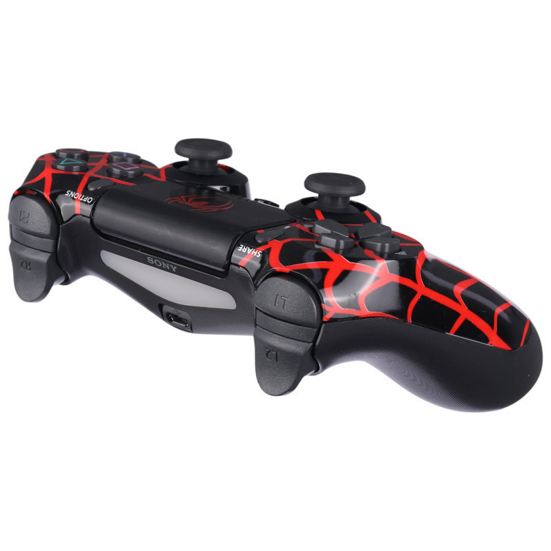 دسته بازی بی سیم SONY PlayStation 4 DualShock 4 High Copy طرح Spider Man کد 9