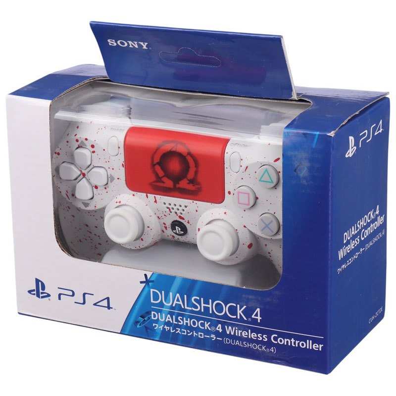 دسته بازی بی سیم SONY PlayStation 4 DualShock 4 High Copy طرح God of War کد 8