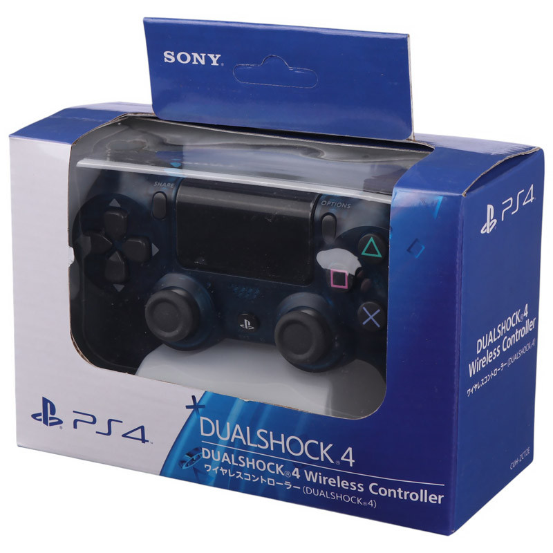 دسته بازی بی سیم SONY PlayStation 4 DualShock 4 High Copy سرمه ای آبی کد 2