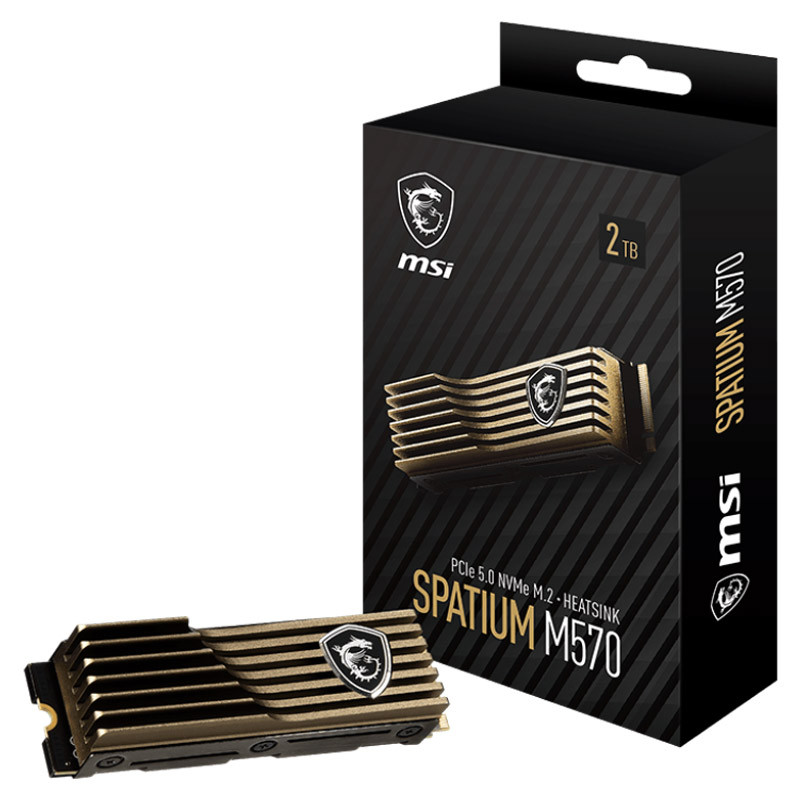 حافظه SSD ام اس آی MSI Spatium M570 HS 2TB M.2