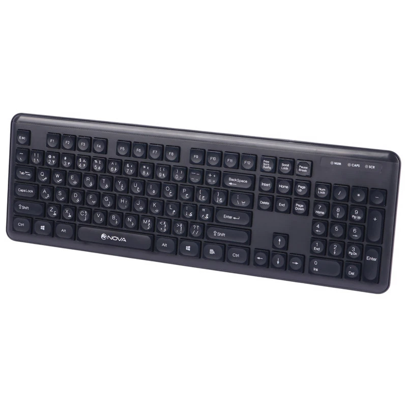 کیبورد و موس بی سیم نوا NKM-1402WL