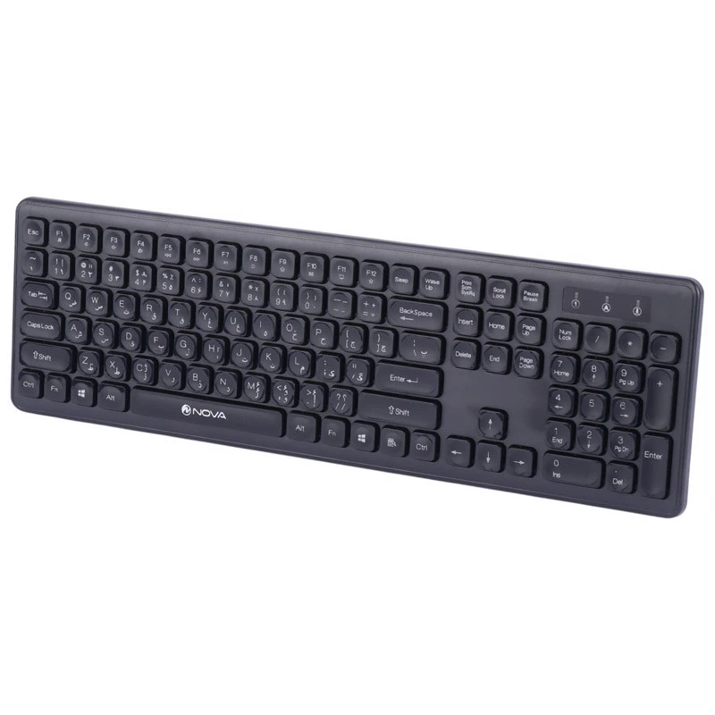 کیبورد و موس بی سیم نوا NKM-1401WL